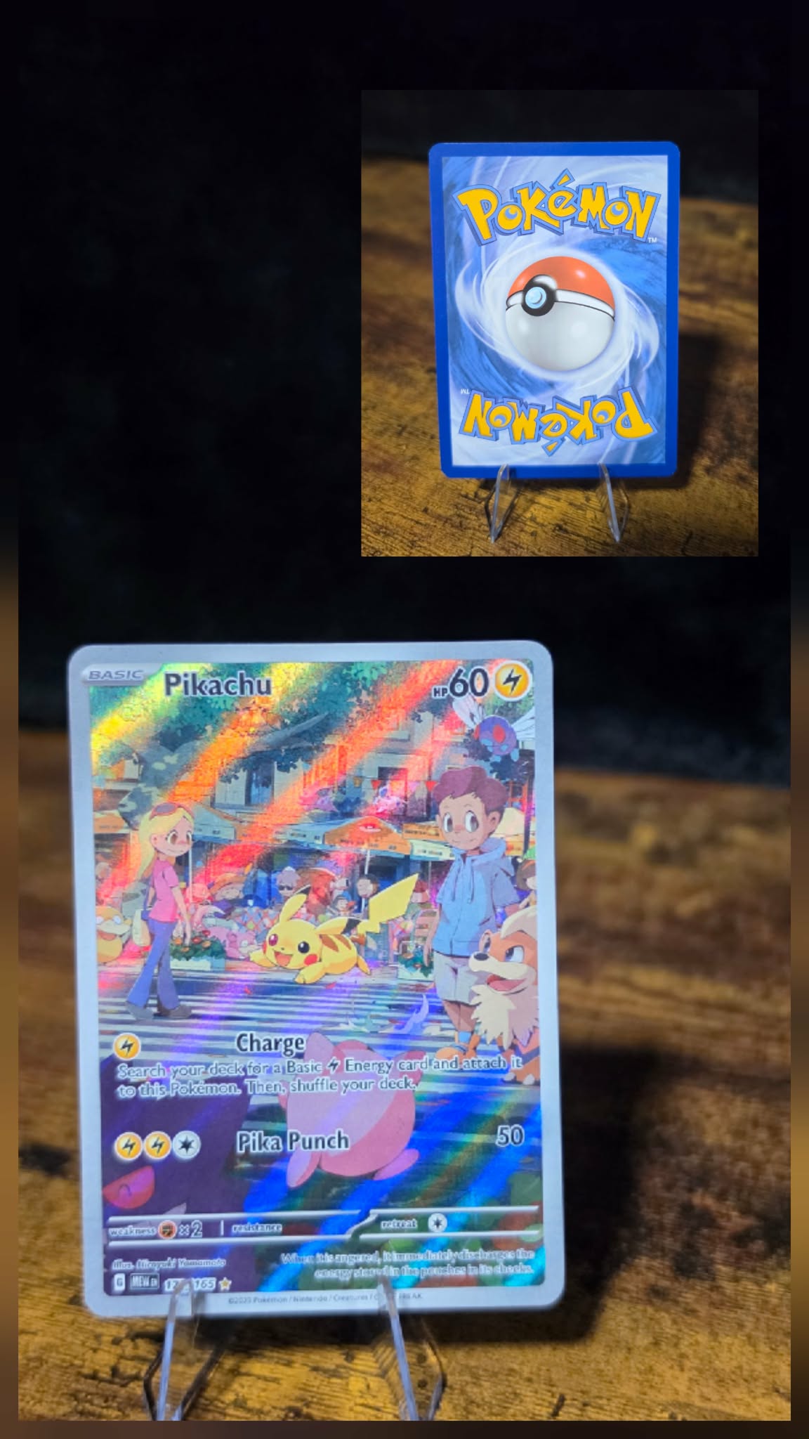 Pikachu 173/165 – Pokémon 151 Illustration Rare