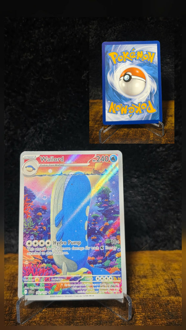 Wailord 162/159 – Journey Together Illustration Rare