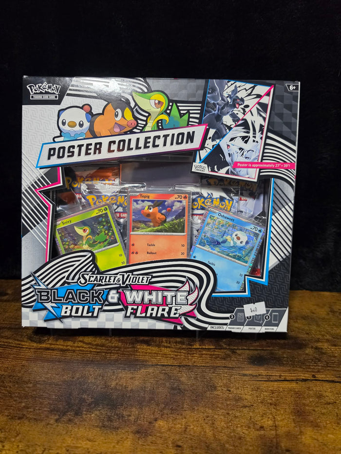 Pokémon TCG: Black Bolt & White Flare Poster Collection