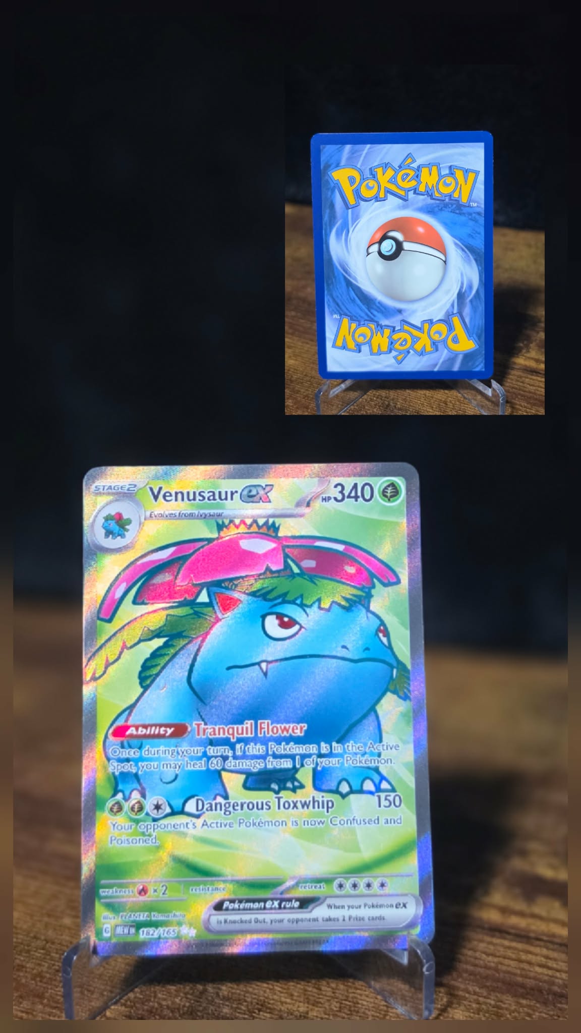 Venusaur ex 182/165 – Pokémon 151 Ultra Rare