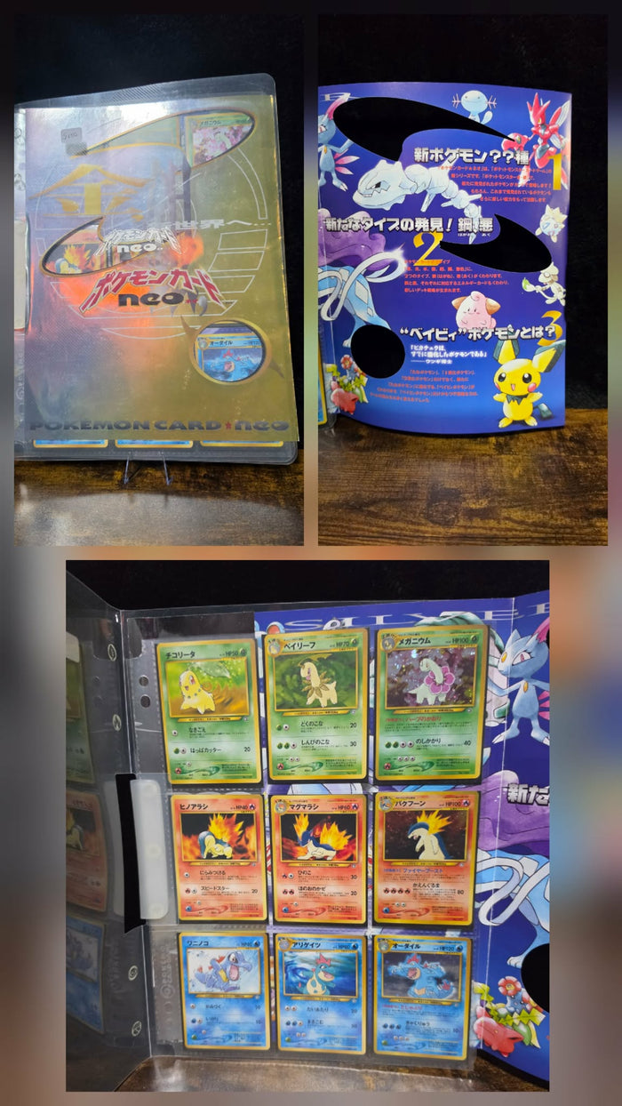 Pokémon Neo Genesis Premium File 1 – Japanese (1999)