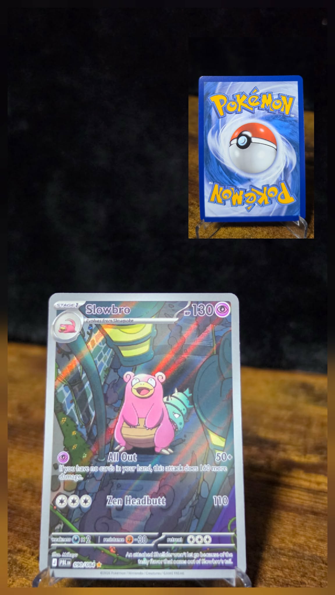 Slowbro 090/084 – Pitch Black Illustration Rare