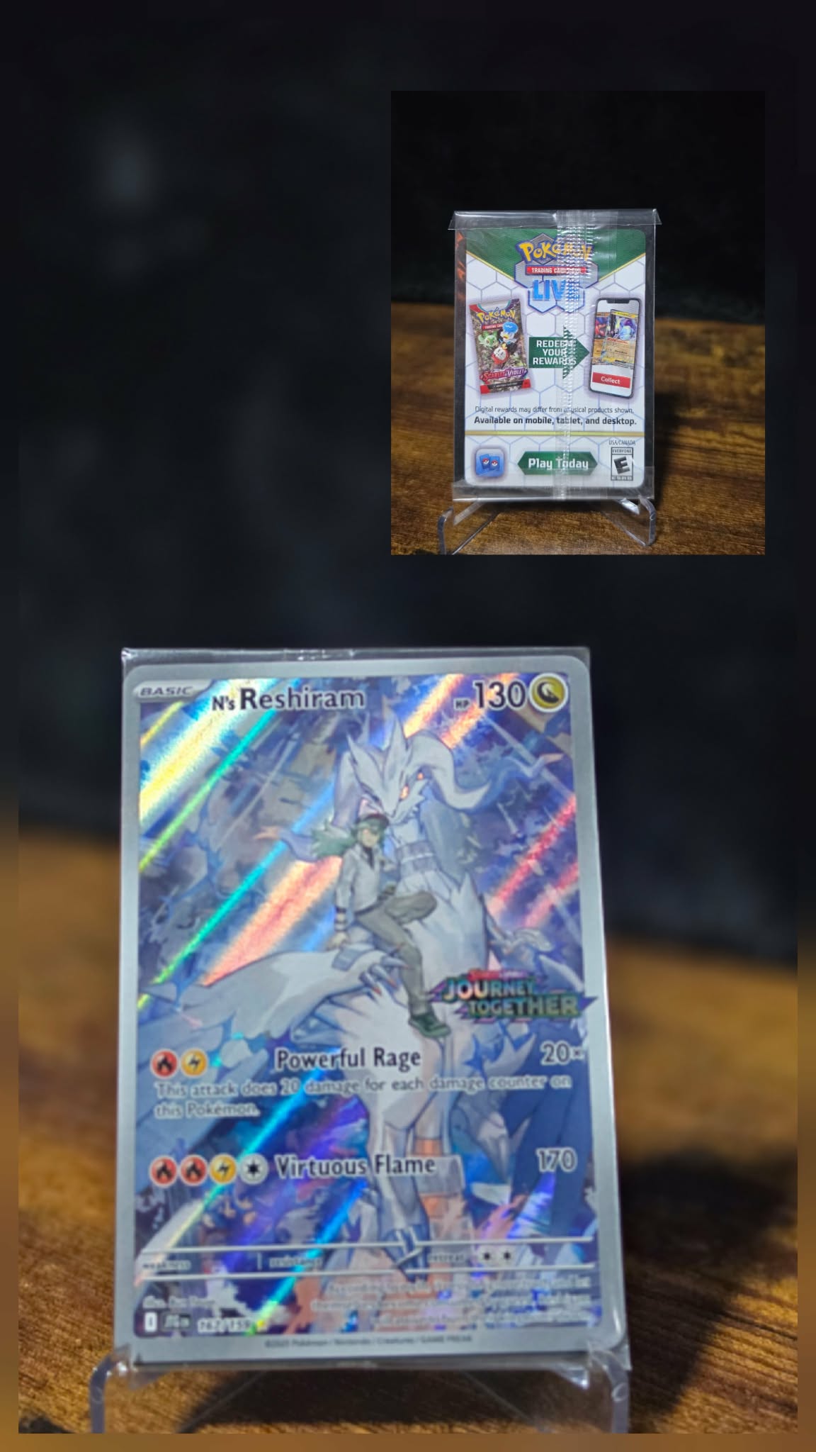 N's Reshiram 167/159 – Journey Together Stamped Promo