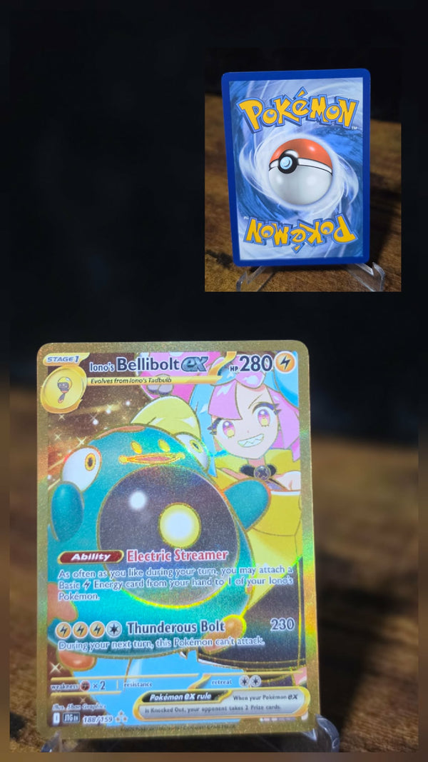 Iono's Bellibolt ex 188/159 – Journey Together Hyper Rare