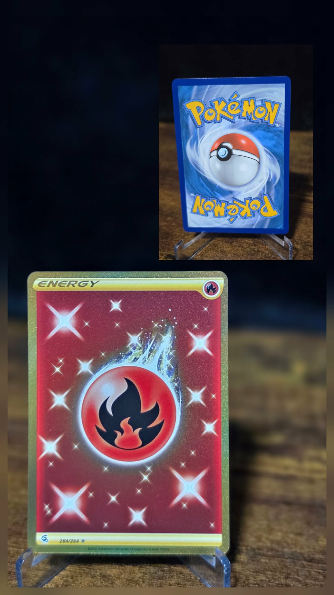 Fire Energy 285/264 – Fusion Strike Secret Rare