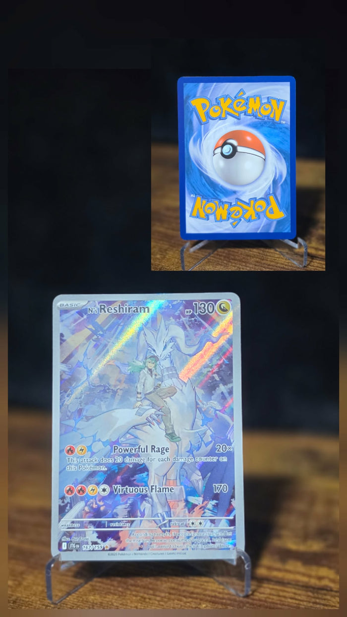 N's Reshiram 167/159 – Journey Together Illustration Rare